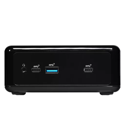 Asrock NUC BOX-J6412 Micro-Tower Fekete Intel® SoC