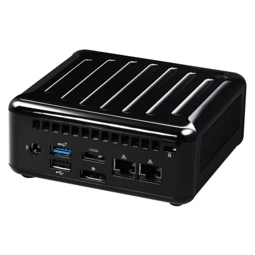 Asrock NUC BOX-J6412 Micro-Tower Fekete Intel® SoC