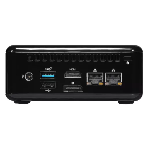 Asrock NUC BOX-J6412 Micro-Tower Fekete Intel® SoC