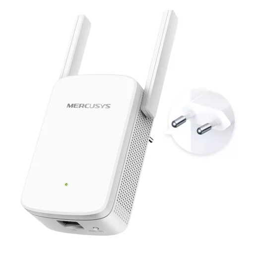 Mercusys ME30 hálózati bővítő Hálózati jelismétlő Fehér 10, 100 Mbit/s