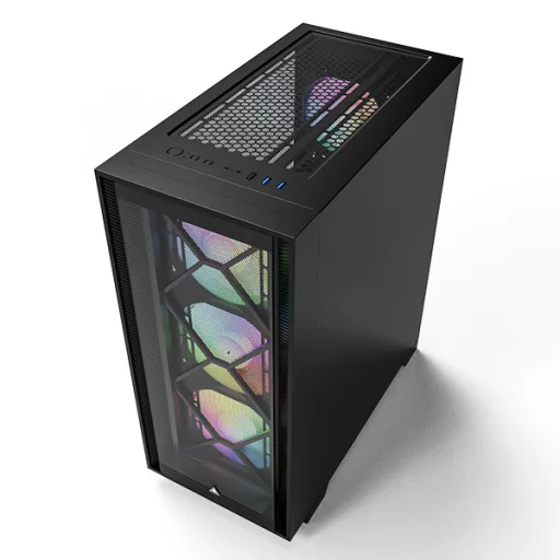 Montech AIR 1000 PREMIUM Midi Tower Fekete