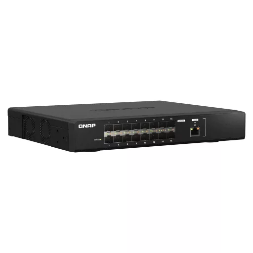 QNAP QSW-M5216-1T hálózati kapcsoló Vezérelt L2 Fekete