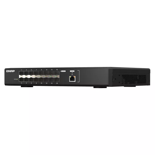 QNAP QSW-M5216-1T hálózati kapcsoló Vezérelt L2 Fekete