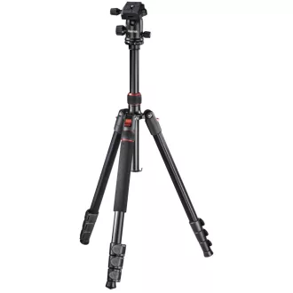   Hama TAR Duo háromlábú fotóállvány Digitális/filmes kamerák 3 láb(ak) Fekete