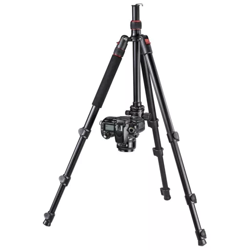 Hama TAR Duo háromlábú fotóállvány Digitális/filmes kamerák 3 láb(ak) Fekete