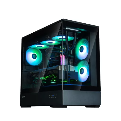 Zalman P30 V2 Mini Tower Fekete