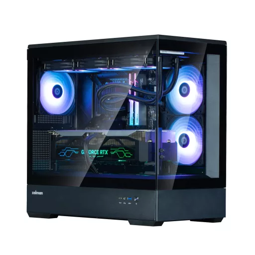 Zalman P30 V2 Mini Tower Fekete