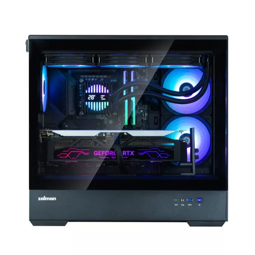 Zalman P30 V2 Mini Tower Fekete