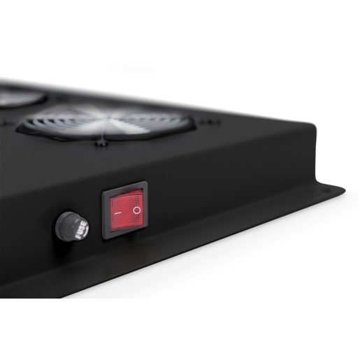 Digitus DN-19 FAN-6-SRV-B konzolos hűtőberendezés