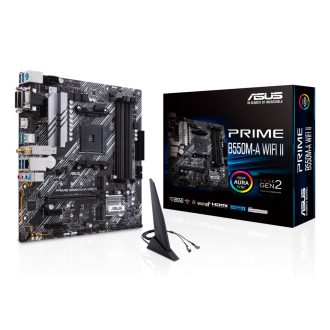 ASUS PRIME B550M-A WIFI II AMD B550 AM4 foglalat Micro ATX