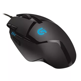   Logitech G 910-004067 egér Játék USB A típus Optikai 4000 DPI