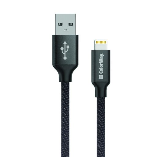 Colorway CW-CBUL004-BK Lightning kábel 1 M Fekete