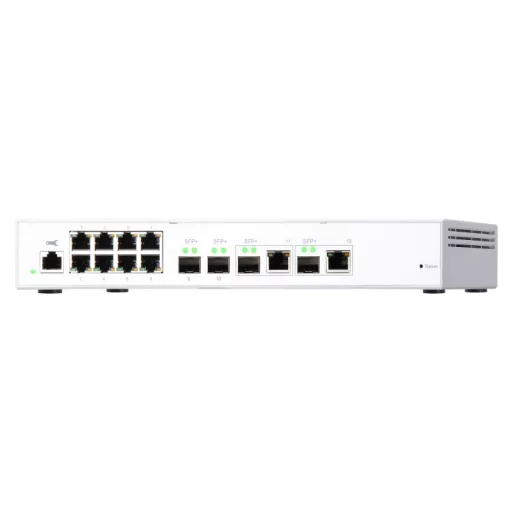 QNAP QSW-M408-2C hálózati kapcsoló Vezérelt L2 10G Ethernet (100/1000/10000) Fehér