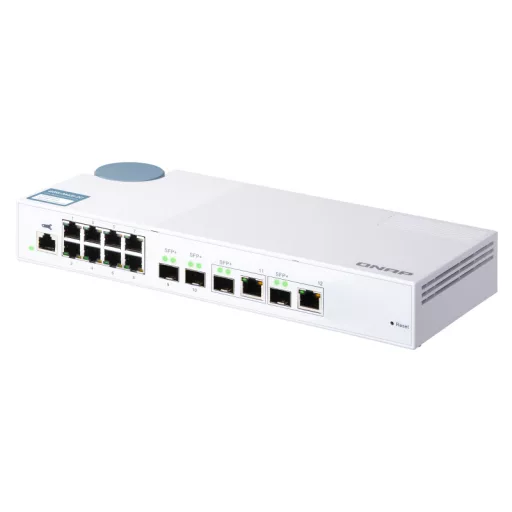 QNAP QSW-M408-2C hálózati kapcsoló Vezérelt L2 10G Ethernet (100/1000/10000) Fehér