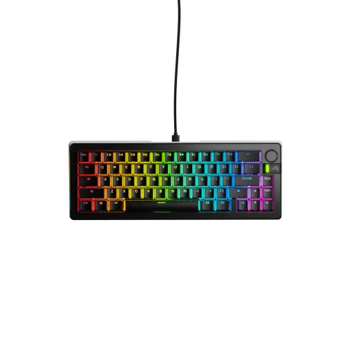 Glorious Gaming GMMK 3 PRO 65% Prebuilt billentyűzet Játék USB QWERTY Amerikai angol Fekete