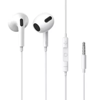   Baseus H17 Headset Vezetékes Hallójárati Hívás/zene Fehér