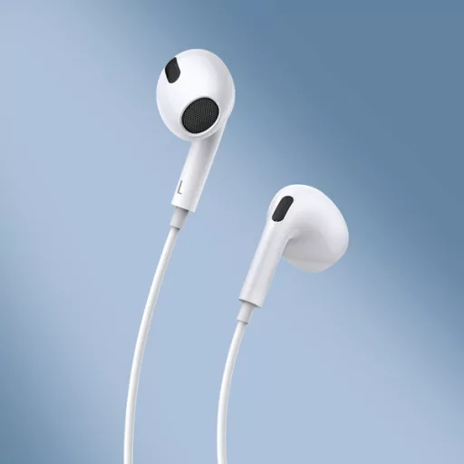 Baseus H17 Headset Vezetékes Hallójárati Hívás/zene Fehér