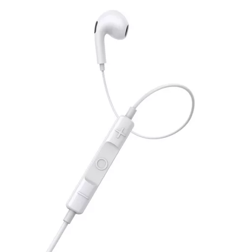 Baseus H17 Headset Vezetékes Hallójárati Hívás/zene Fehér