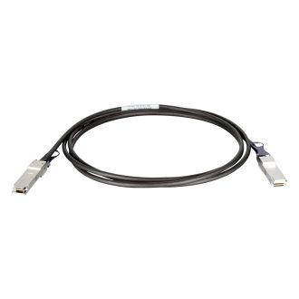   D-Link QSFP+, 1m InfiniBand és száloptikai kábel QSFP+ Fekete