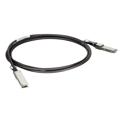 D-Link QSFP+, 1m InfiniBand és száloptikai kábel QSFP+ Fekete
