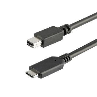   StarTech.com CDP2MDPMM1MB video átalakító kábel 1 M USB C-típus Mini DisplayPort Fekete