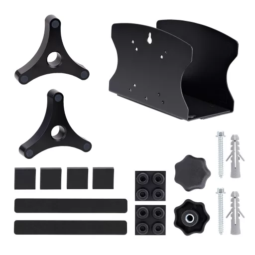 StarTech.com 2NS-CPU-WALL-MOUNT számítógéptartó Falra rögzíthető CPU tartó Fekete