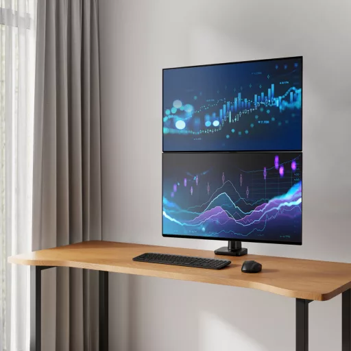 ACT AC8343 asztali TV konzol 124,5 cm (49") Fekete