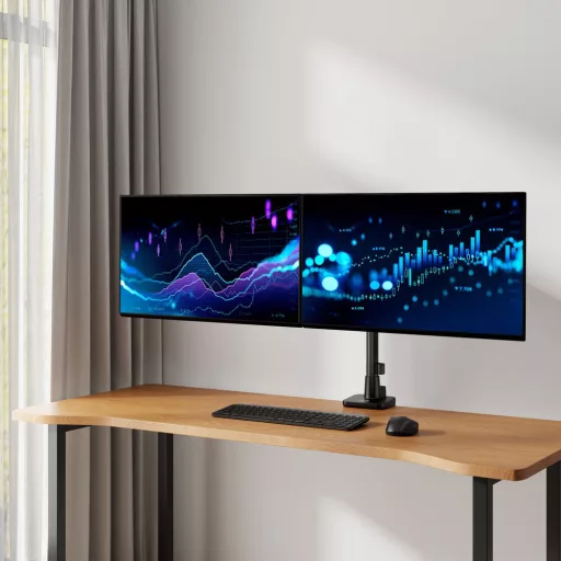 ACT AC8343 asztali TV konzol 124,5 cm (49") Fekete