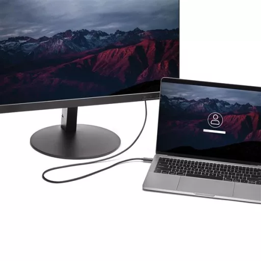 StarTech.com CDP2HD2MBNL video átalakító kábel 2 M USB C-típus HDMI Fekete