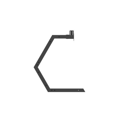 Res-Tech AC ALL 01 0A repülőgép-/versenyautó-szimulátor tartozék Repülés-/versenyszimulátor monitor állvány