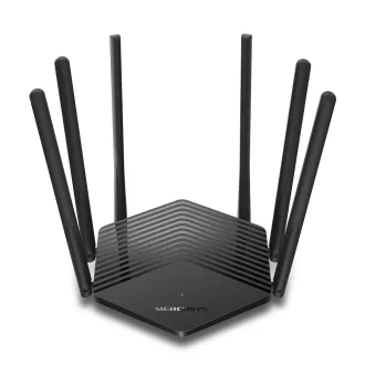   Mercusys MR50G vezetéknélküli router Gigabit Ethernet Kétsávos (2,4 GHz / 5 GHz) Fekete