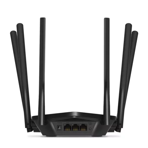 Mercusys MR50G vezetéknélküli router Gigabit Ethernet Kétsávos (2,4 GHz / 5 GHz) Fekete