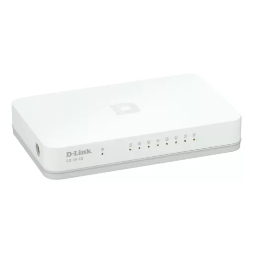 D-Link GO-SW-8G/E hálózati kapcsoló Beállítást nem igénylő (unmanaged) Gigabit Ethernet (10/100/1000) Fehér