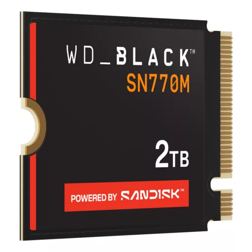 SanDisk Black WD_BLACK SN770M NVMe 2 TB M.2 PCI Express 4.0 TLC 3D NAND