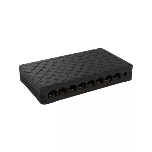 Ruijie Networks RG-ES05 hálózati kapcsoló Beállítást nem igénylő (unmanaged) Fast Ethernet (10/100) Fekete