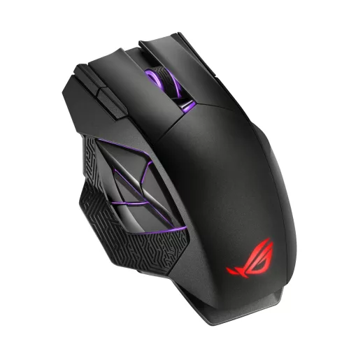 ASUS ROG Spatha X egér Játék Jobbkezes RF Wireless + USB Type-C Optikai 19000 DPI