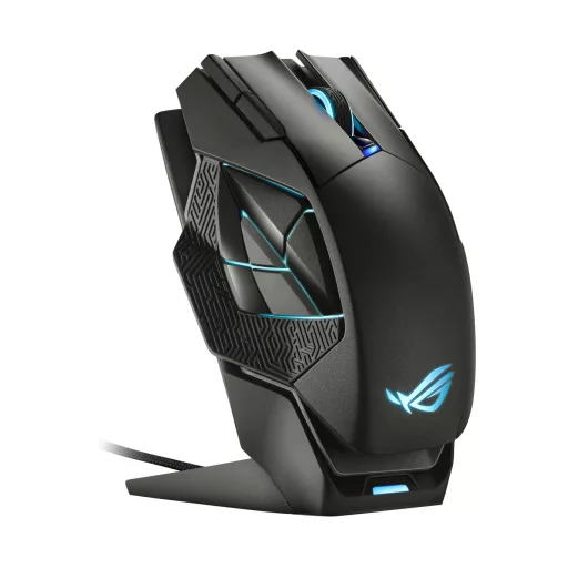 ASUS ROG Spatha X egér Játék Jobbkezes RF Wireless + USB Type-C Optikai 19000 DPI