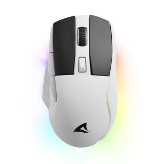   Sharkoon SGM50W egér Játék Jobbkezes RF Wireless + USB Type-A Optikai 6400 DPI