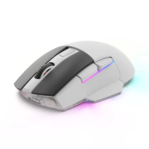 Sharkoon SGM50W egér Játék Jobbkezes RF Wireless + USB Type-A Optikai 6400 DPI