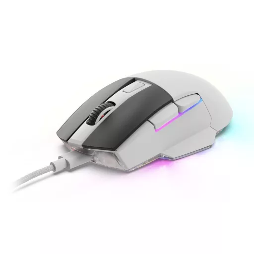 Sharkoon SGM50W egér Játék Jobbkezes RF Wireless + USB Type-A Optikai 6400 DPI