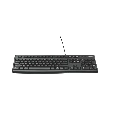 Logitech 920-002508 billentyűzet Irodai USB QWERTY Nemzetközi amerikai Fekete
