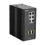 D-Link DIS‑300G‑8PSW Vezérelt L2 Gigabit Ethernet (10/100/1000) Ethernet-áramellátás (PoE) támogatása Fekete