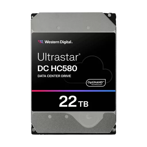 Western Digital Ultrastar DC HC580 22 TB 7200 RPM 512 MB 3.5" SAS