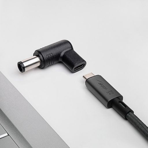 Akyga AK-ND-C08 csatlakozó átlakító USB-C 7.4 x 5.0 mm Fekete