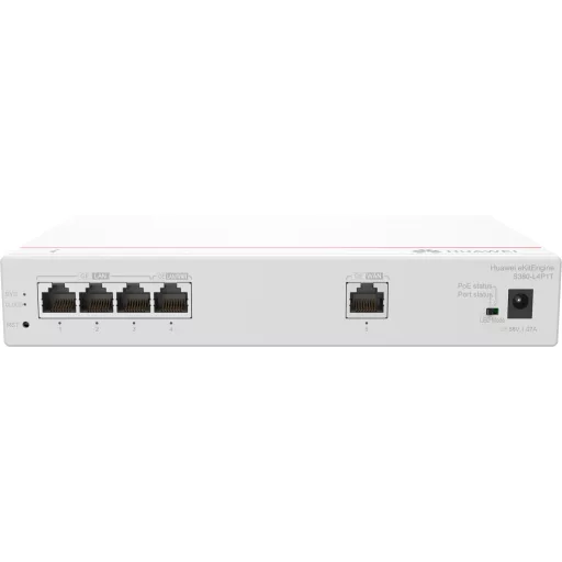 HUAWEI eKit S380 Series S380-L4P1T Vezérelt Gigabit Ethernet (10/100/1000) Ethernet-áramellátás (PoE) támogatása 1U Szürke