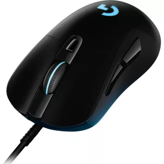   Logitech G 910-005632 egér Játék Jobbkezes USB A típus Optikai 25600 DPI