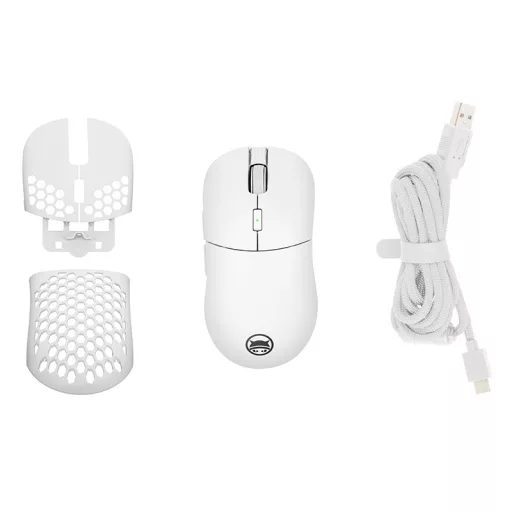 GAMIAC PX71 egér Játék Kétkezes RF Wireless + USB Type-A Optikai 16000 DPI