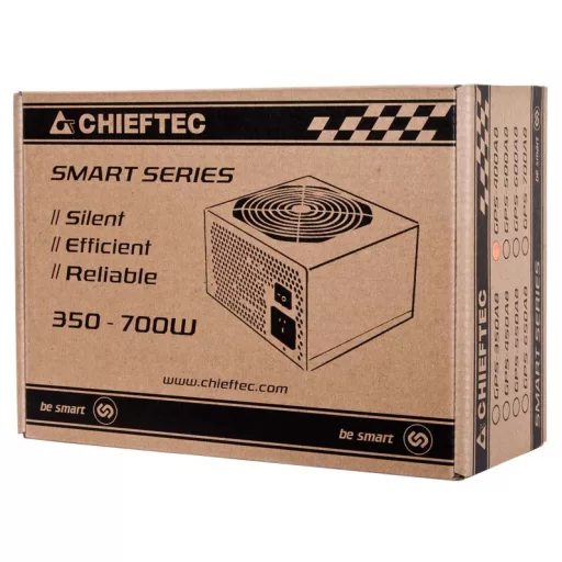 Chieftec Smart GPS-700A8 700 W 20+4 pin ATX PS/2 Fekete