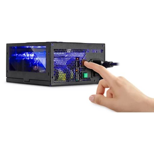 Inter-Tech Argus RGB-750W CM II 20+4 pin ATX ATX Fekete