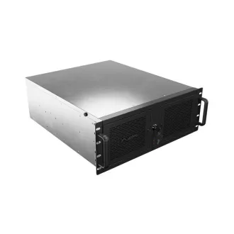 Lanberg SC01-5204-12B moduláris szerver ház Rack (4U) 0 GB